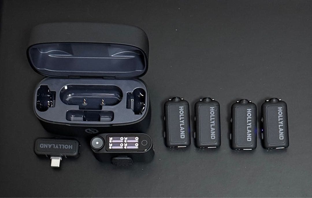 Hollyland LARK MAX 2 1T4 Combo 4マイクタイプ