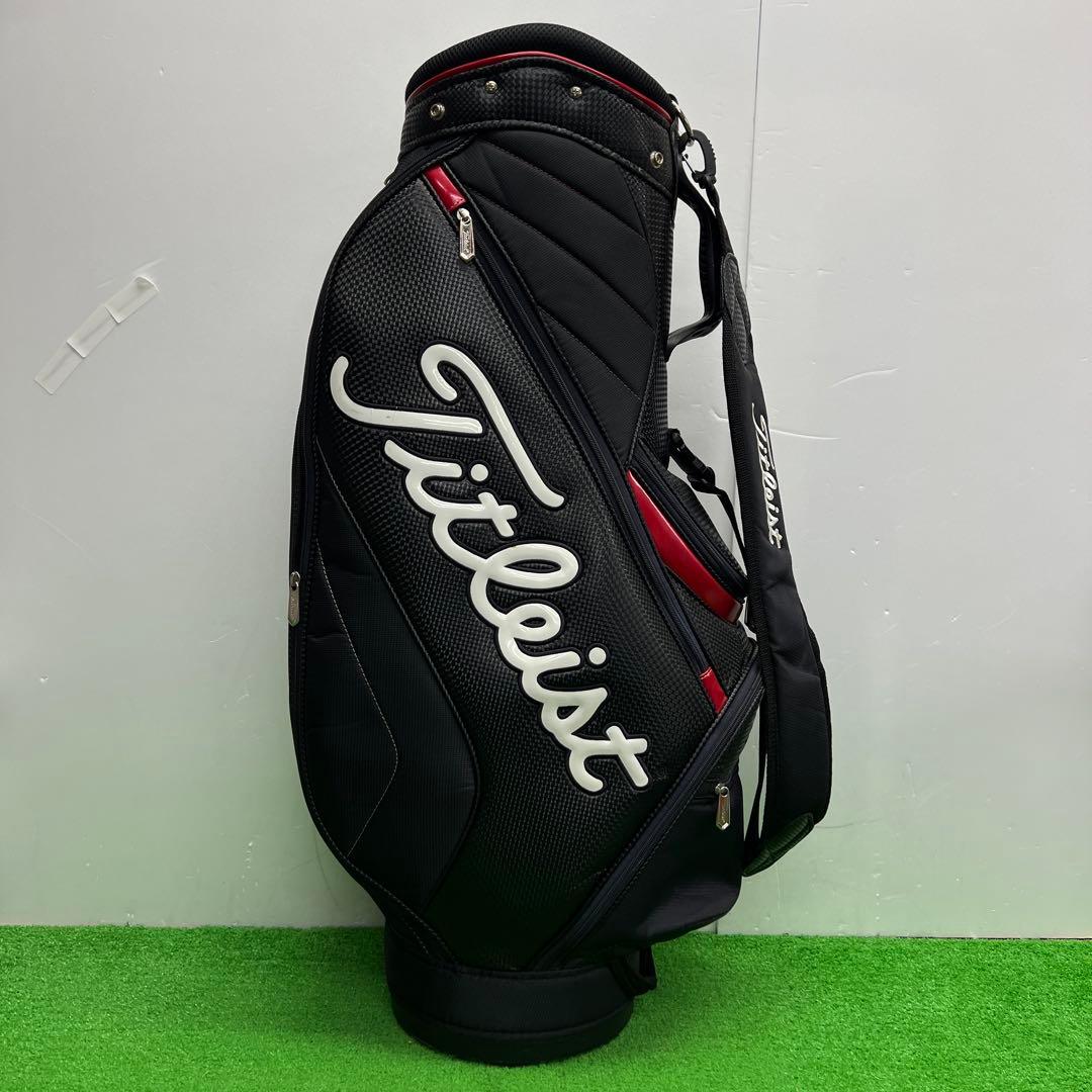 タイトリスト　titleist キャディーバック　8インチ　ブラック