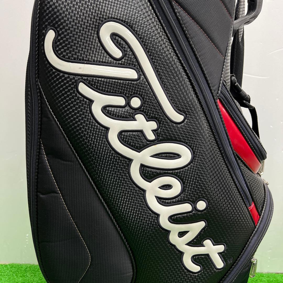 タイトリスト　titleist キャディーバック　8インチ　ブラック