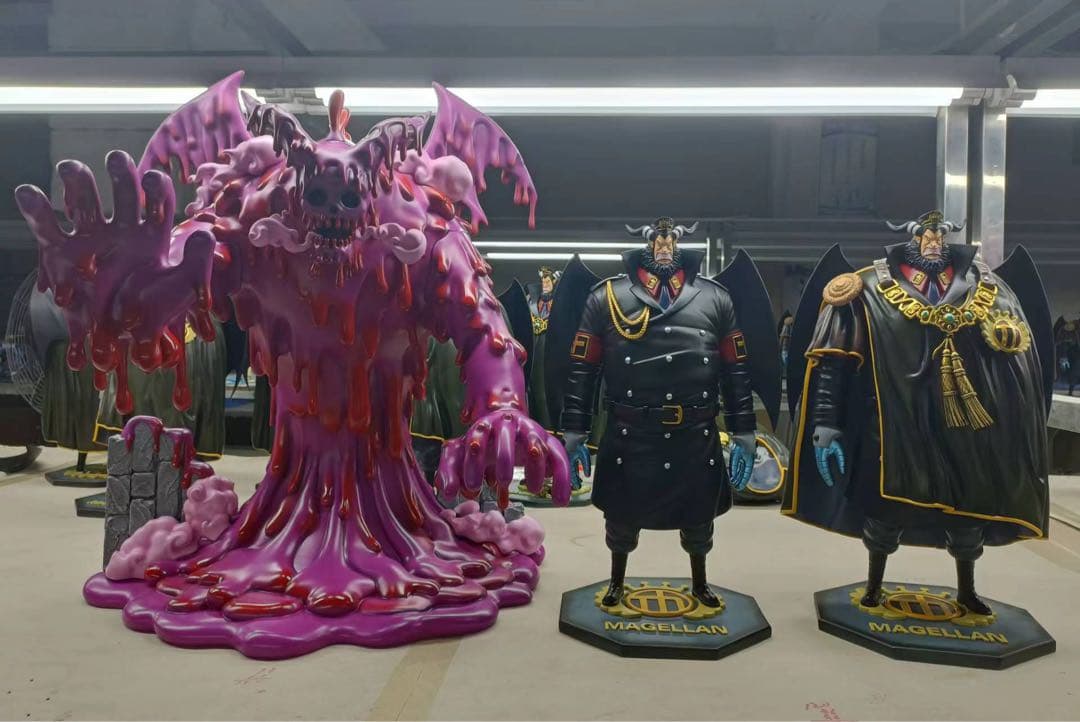 ワンピース 高配版 マゼラン 毒兵 フィギュア ガレージキット - メルカリ