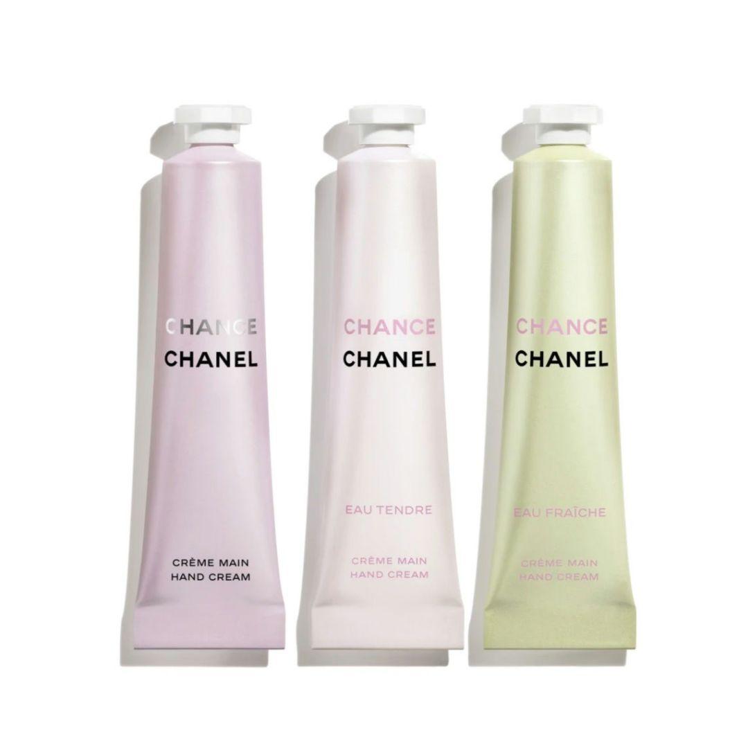 CHANELシャネルチャンスCHANCEクレームマンハンドクリーム香水巾着ポーチ