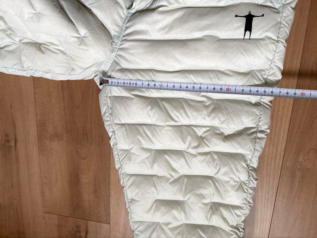 T-MAC ティーマック メンズ ダウンパンツ ホワイト 44サイズ　S