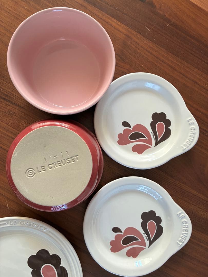 ル・クルーゼ　ピーコック　食器セット