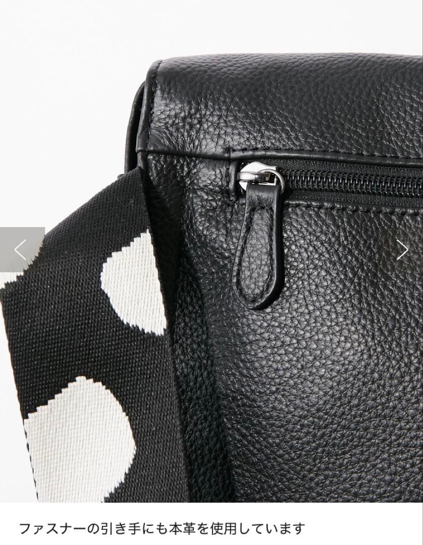 ☆ear PAPILLONNER イア パピヨネ ワイドテープショルダーバッグ☆