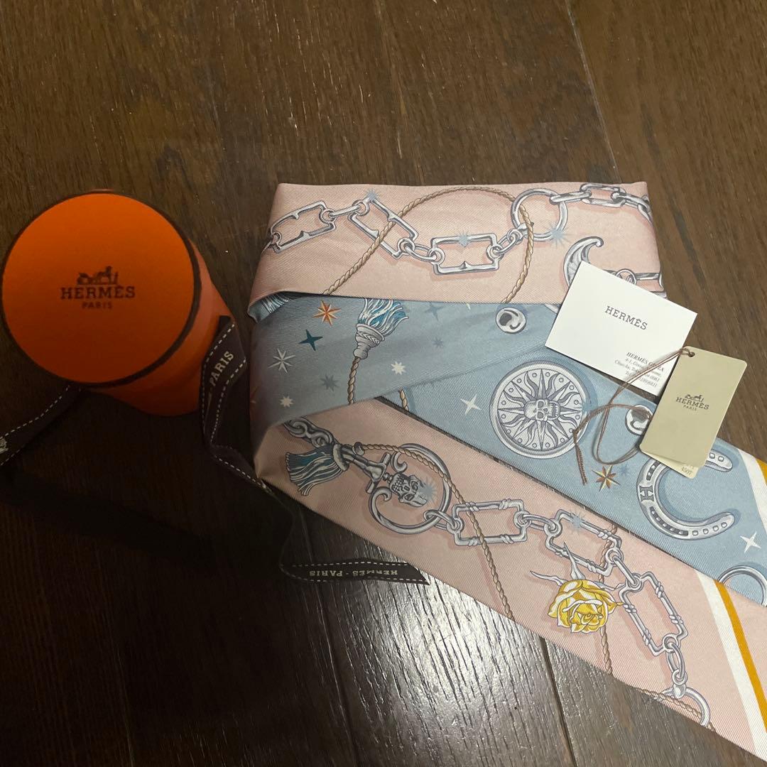 最終値下げ中 エルメス ツイリー 2025年 セ・ラ・フェット ブルー