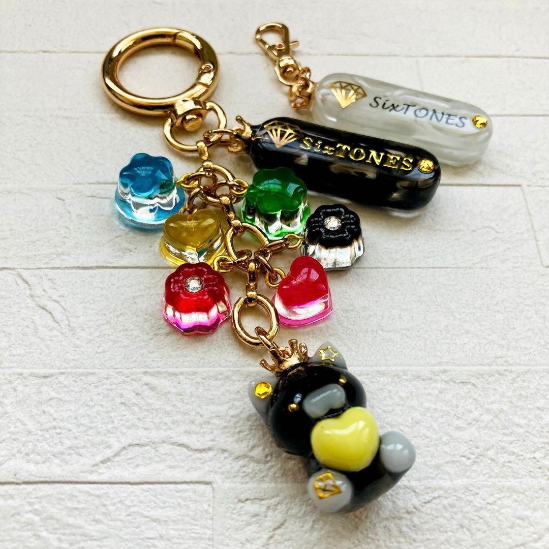 はる。ページ　名入れチャーム　レジンキーホルダー5点