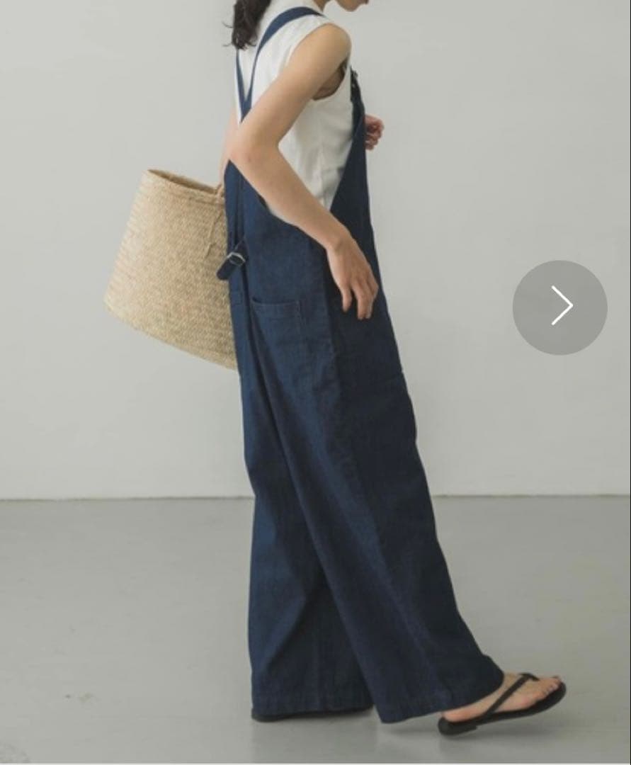 かぐれ　デニムサロペット