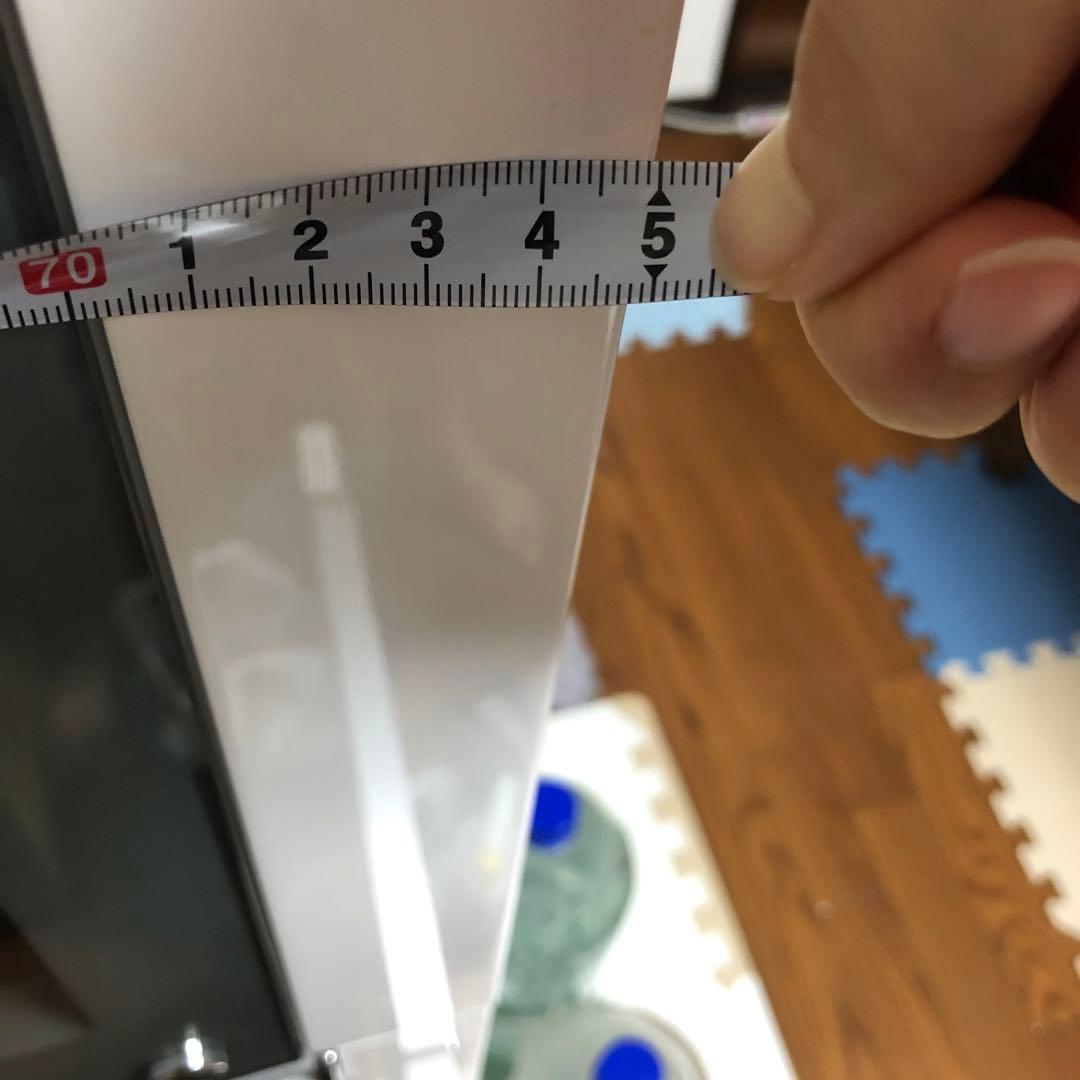 ホワイトキッチン収納キャビネット 食器棚 180×75×45