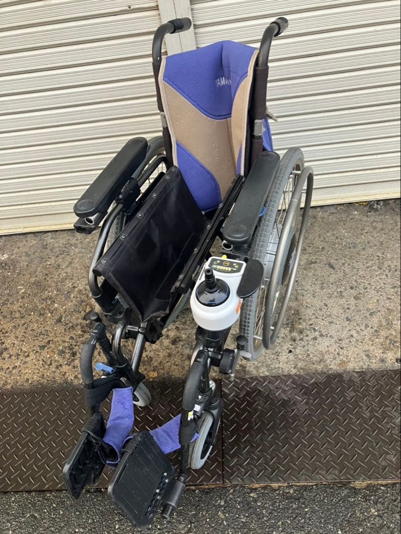 YAMAHA駆動電動車椅子　折りたたみ可能