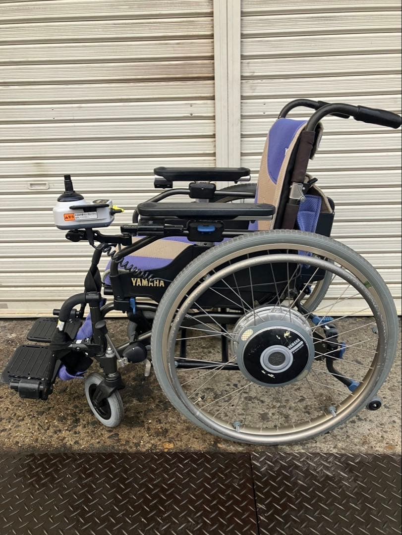 YAMAHA駆動電動車椅子　折りたたみ可能