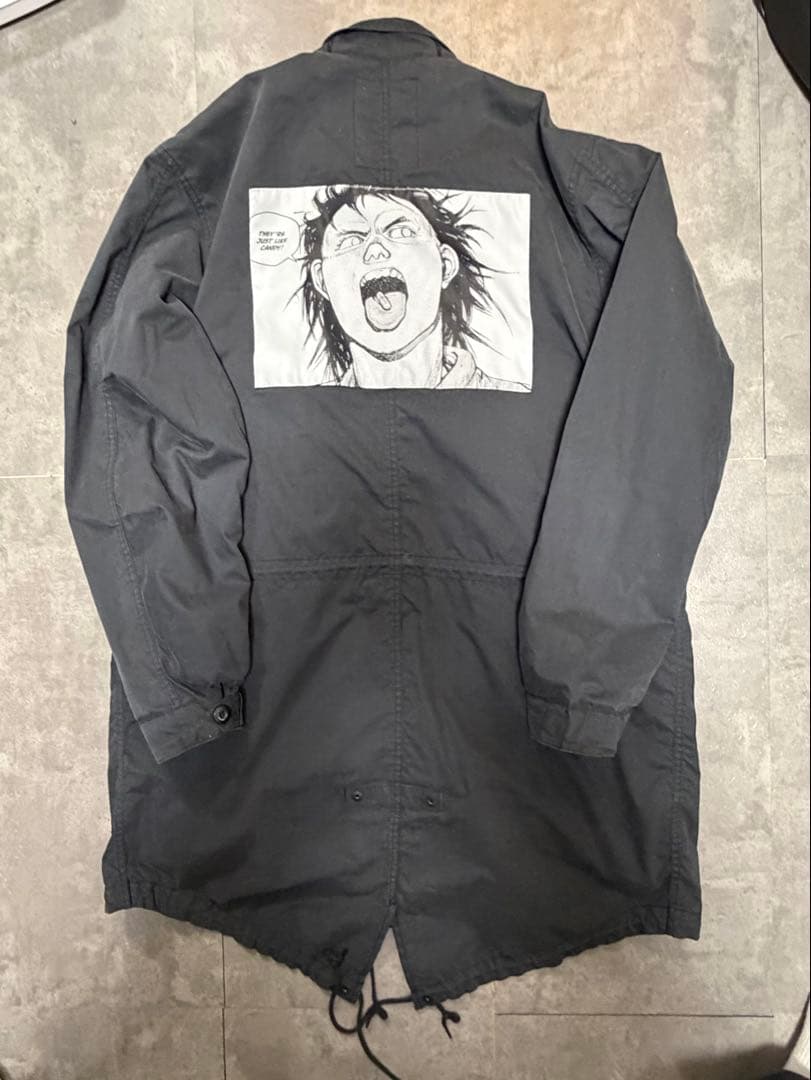 AKIRA × Supreme Fishtail Parka L