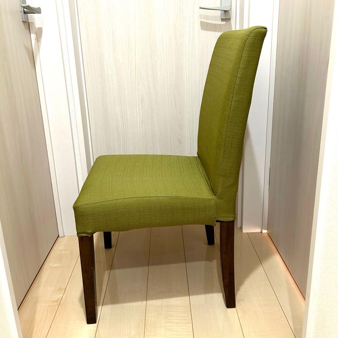 ニトリ　ダイニングチェア　クッション座面　カバー交換・洗濯可能