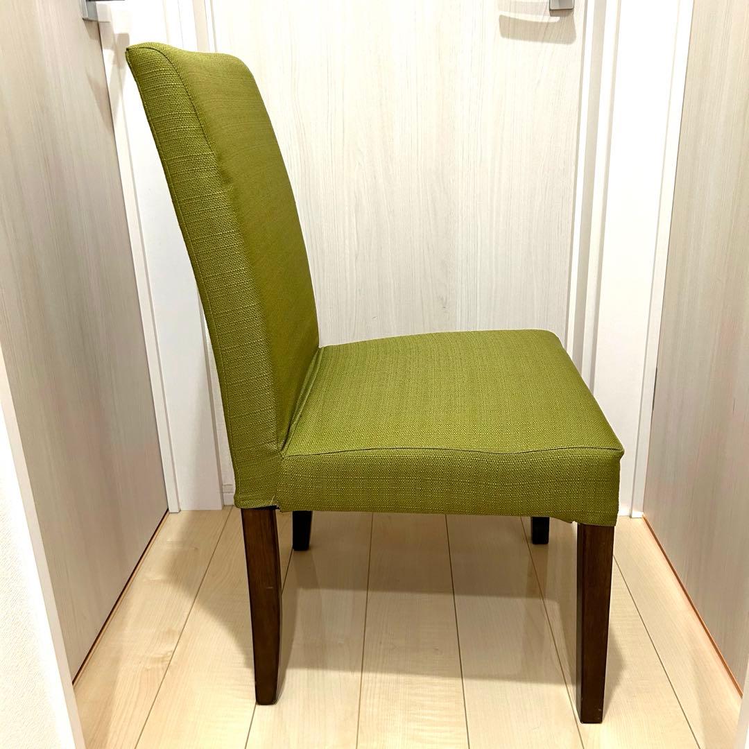 ニトリ　ダイニングチェア　クッション座面　カバー交換・洗濯可能