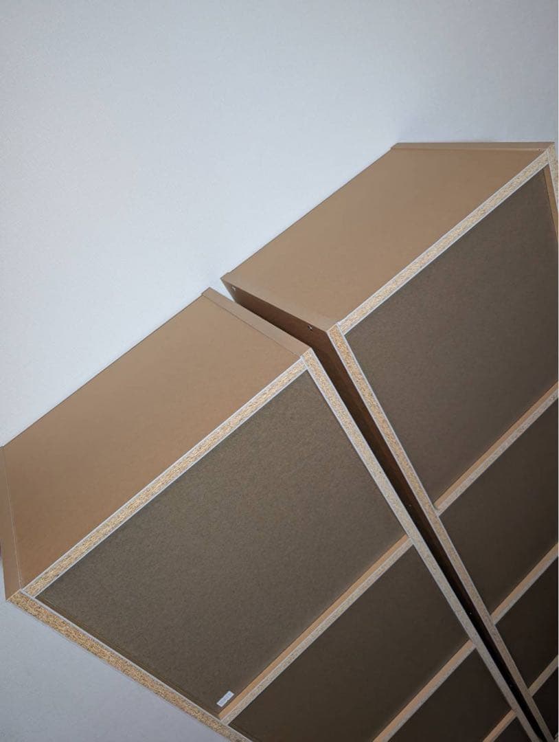 ■送料込■無印良品 パルプボードタテヨコA4 4段×2個セット 棚 シェルフ