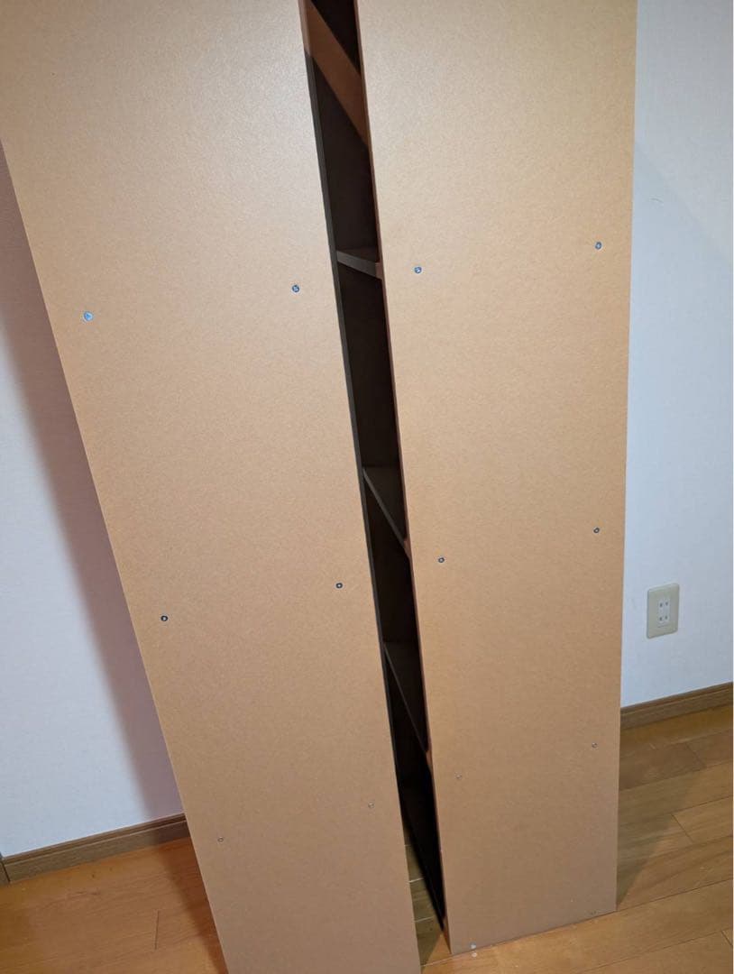 ■送料込■無印良品 パルプボードタテヨコA4 4段×2個セット 棚 シェルフ