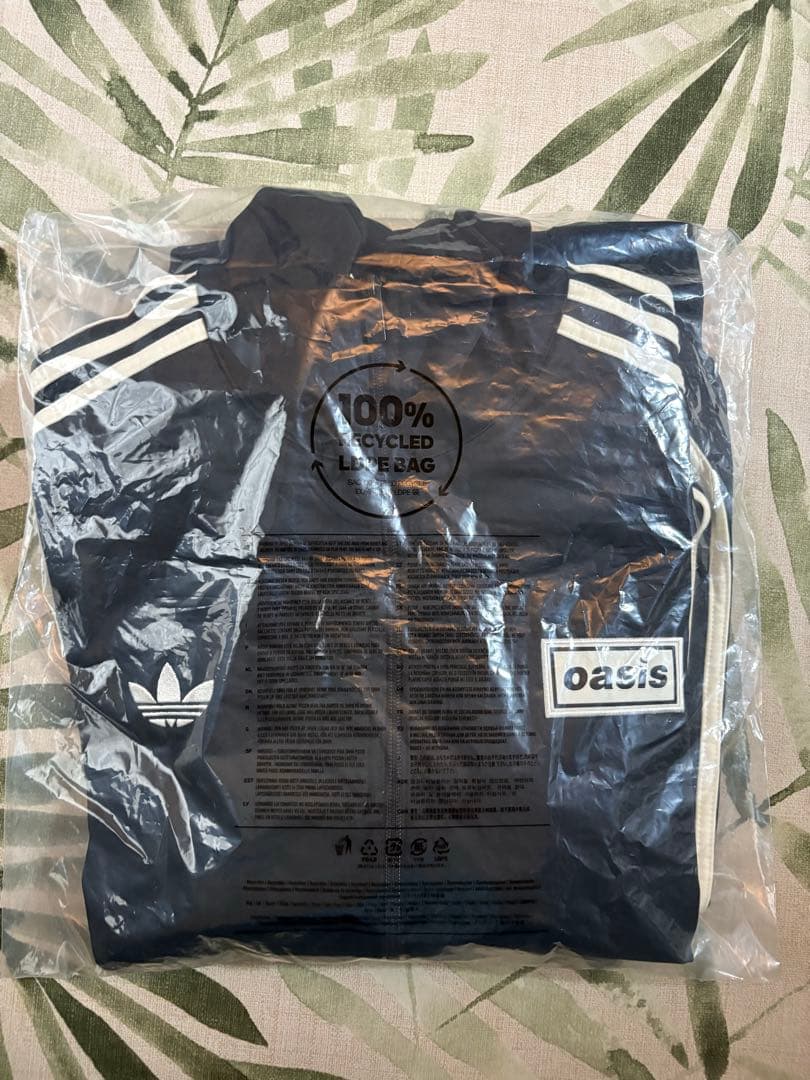 adidas x oasis ファイヤーバード 黒 トラックジャケット XXL