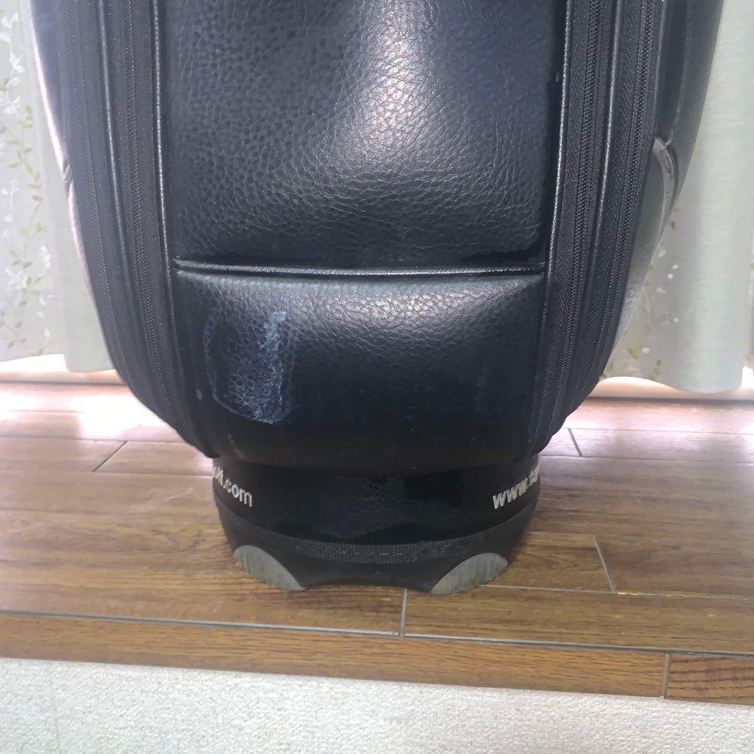 TaylorMade キャディバッグ 黒/赤/オレンジ