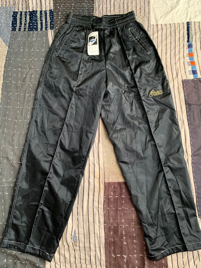 未使用品 90s asics ウインドブレーカー アシックス セットアップ