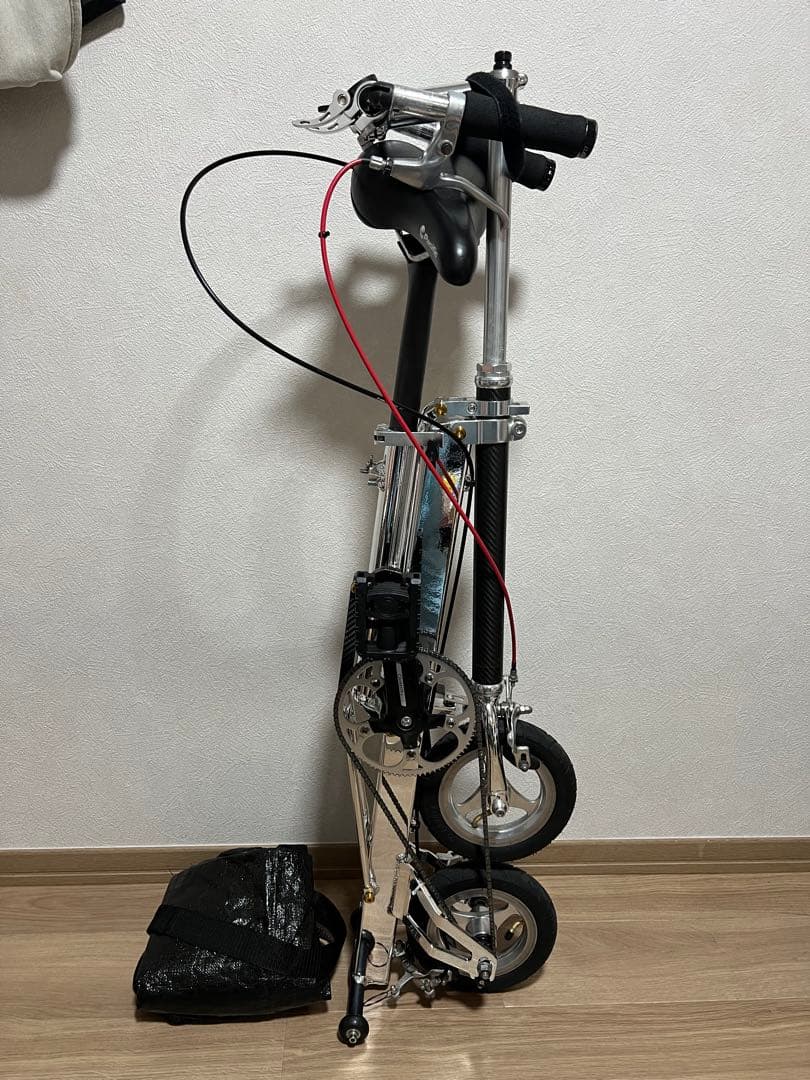 孤品 電鍍銀色 Pacific CarryMe 折りたたみ自転車