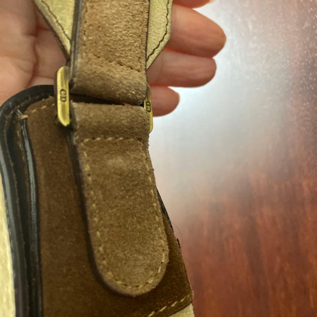 美品 希少クリスチャンディオールChristian Dior サドル ハラコ