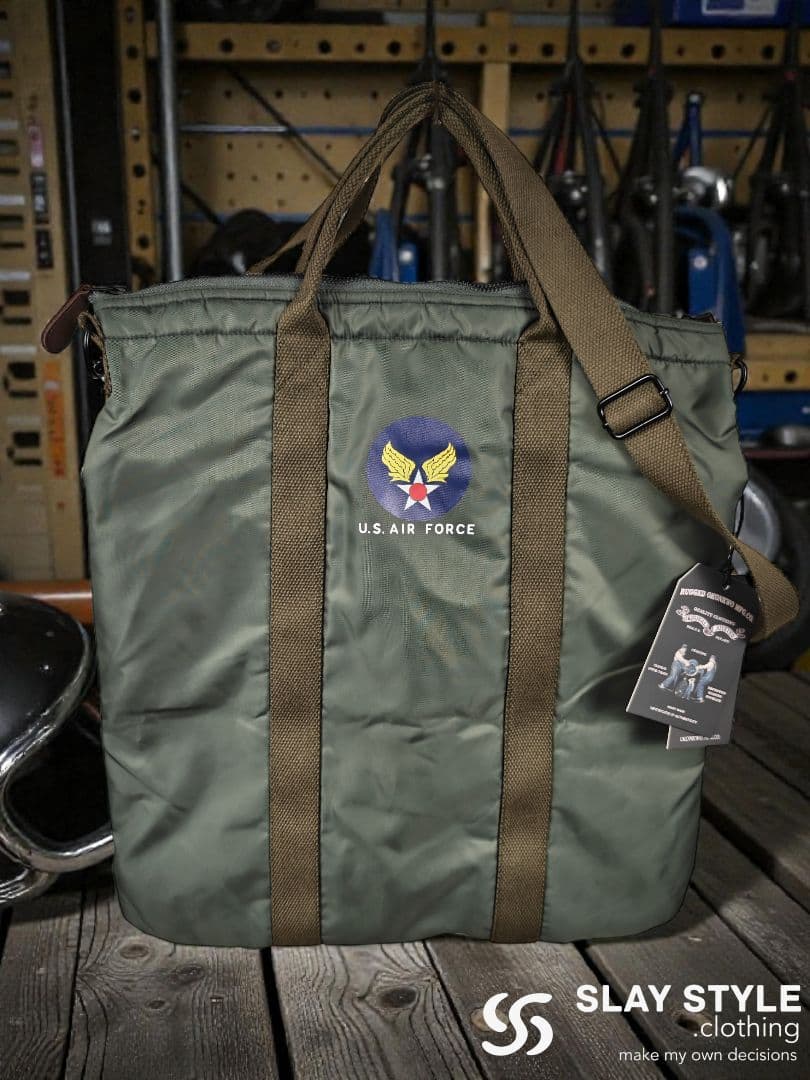 新品 10%off USAF 1stタイプ ヘルメットバッグ the1940s