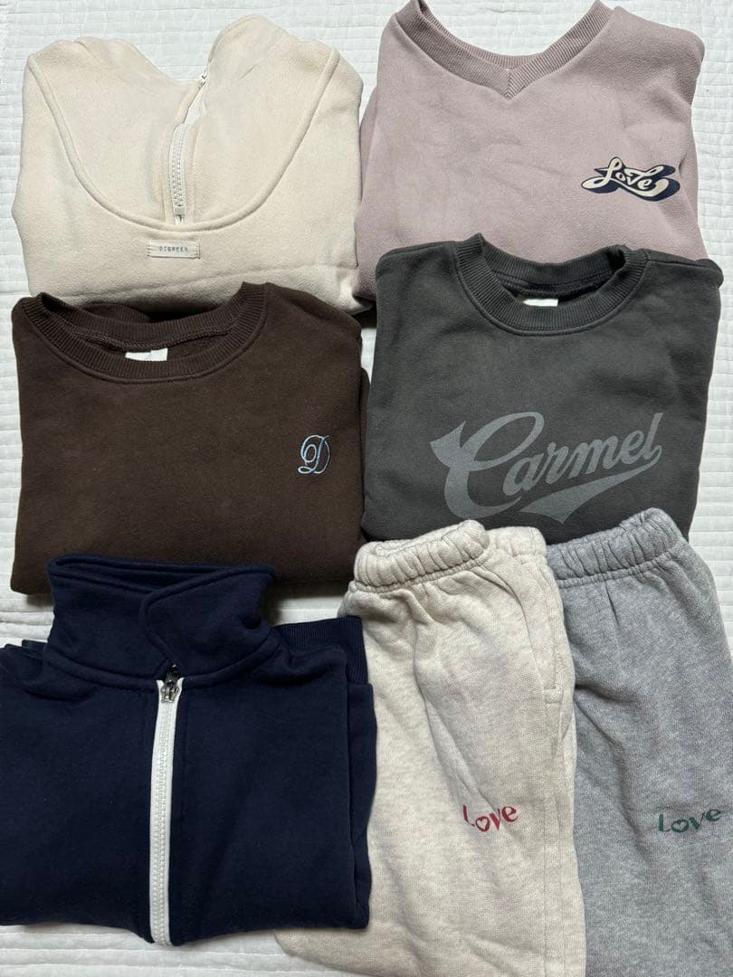 seri★韓国子供服 digreen 裏起毛 7点 Mサイズ 100cm