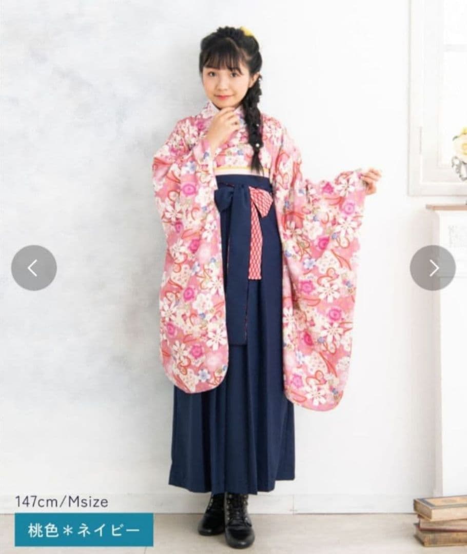 opiman様　髪飾りセット スィートマミー　袴　mサイズ