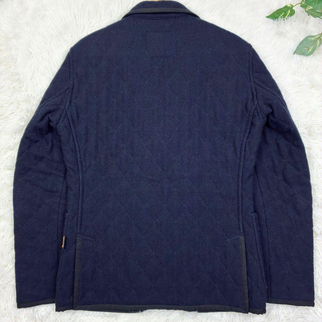 美品 トゥモローランド シェットランドウール ツイード キルティング