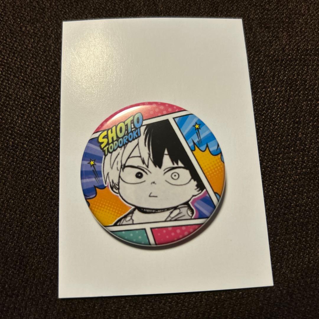 僕のヒーローアカデミア 轟焦凍 幼少期 子供時代 原作 缶バッジ - メルカリ