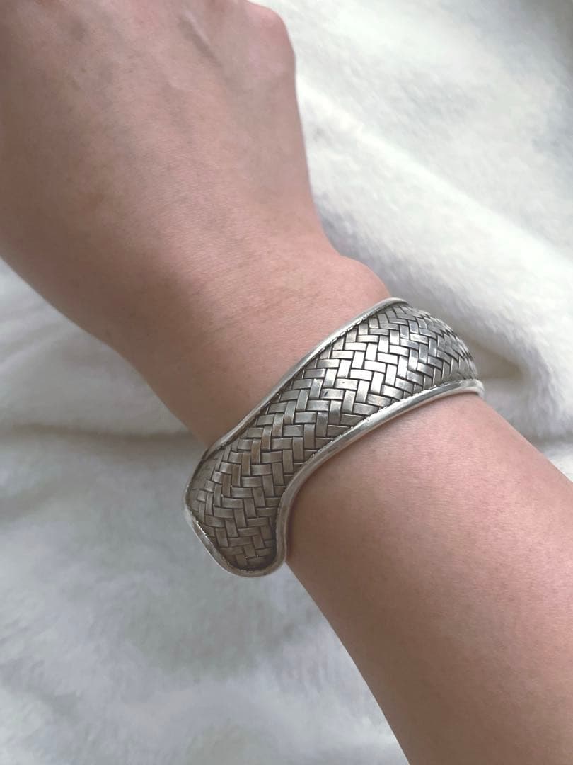 【Karen Silver】 カレンシルバー バングル 魚