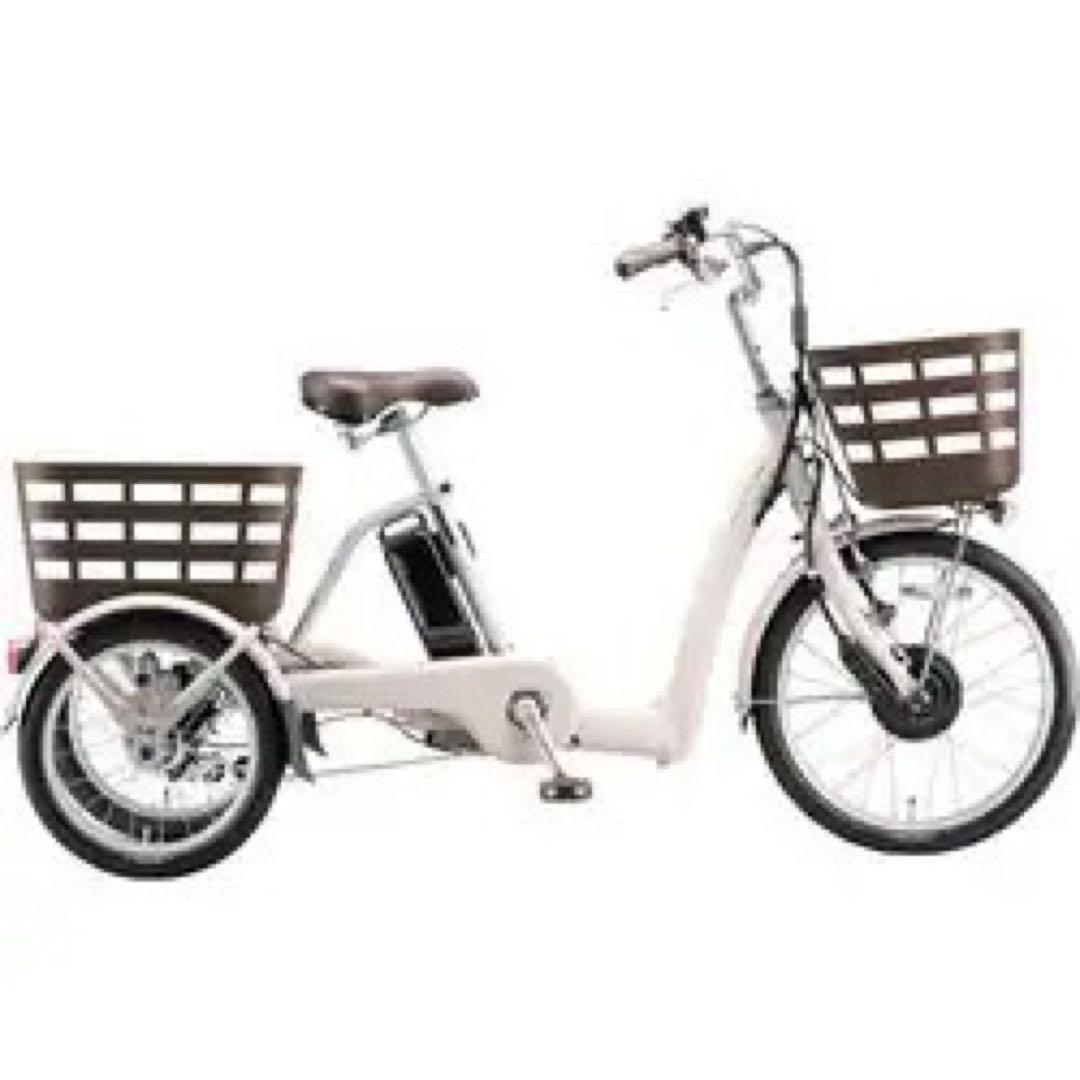 電動アシスト三輪車 ラクットワゴン　ソフトライトグレー　ほぼ新品