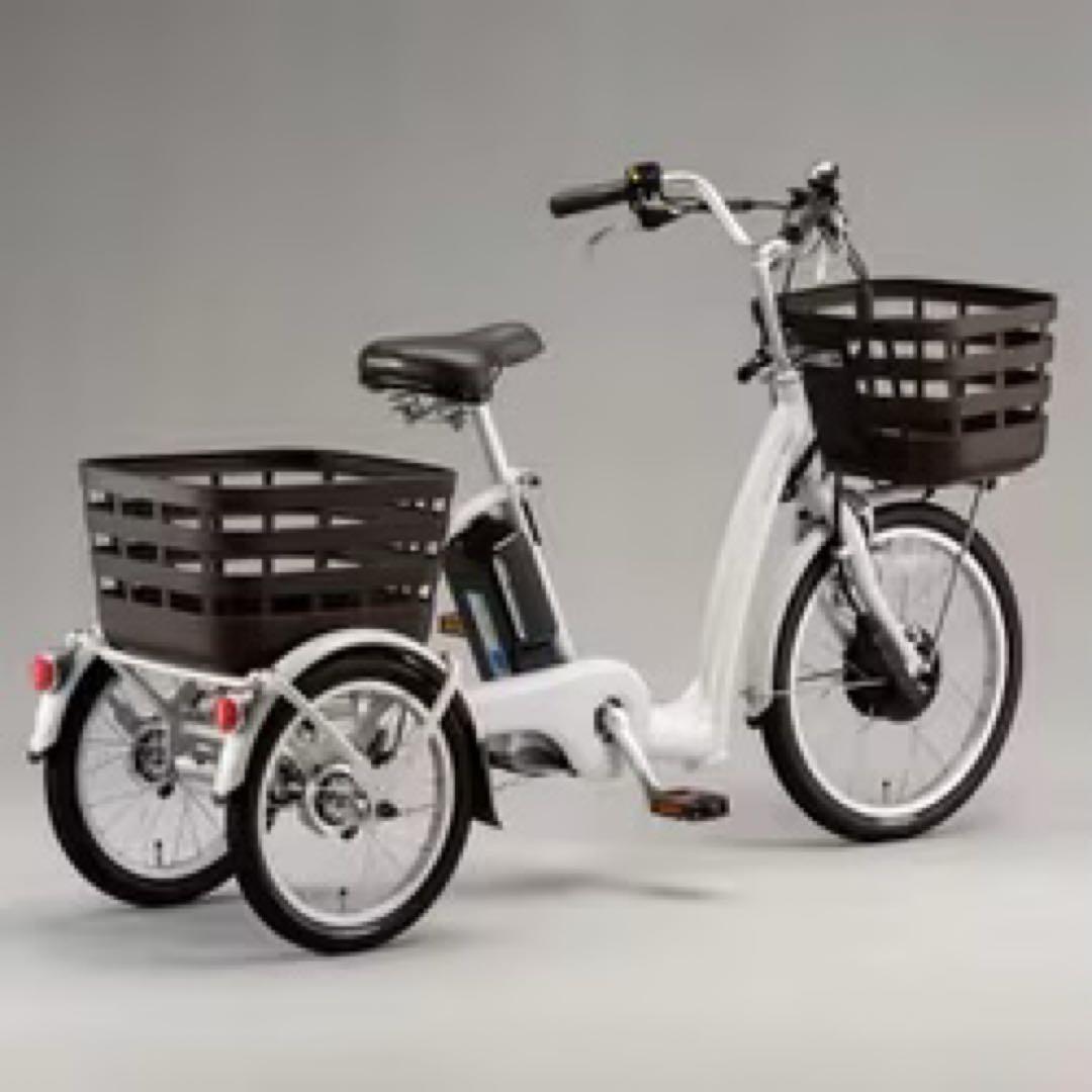 電動アシスト三輪車 ラクットワゴン　ソフトライトグレー　ほぼ新品