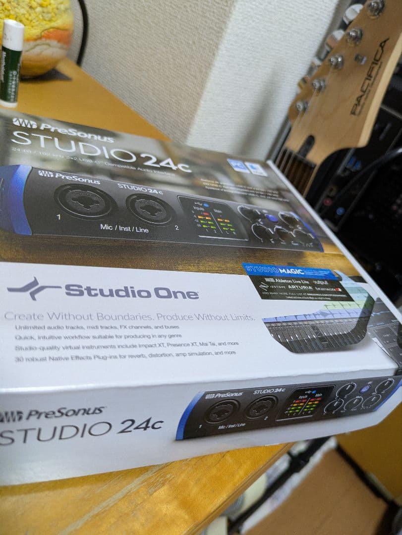 PreSonus STUDIO 24c オーディオインターフェイス 本体