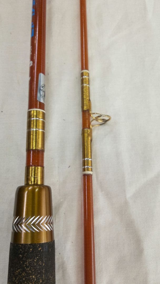 オールドオリムピック　ブライトルアー195 ベイトロッド　良品ケース付