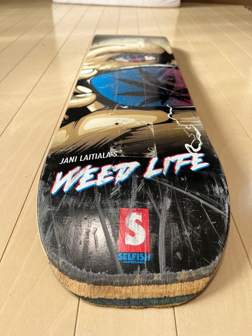 【本日限定】スケボーデッキ 板のみ 6枚セット♡車輪なし♪傷あり＊インテリア◎