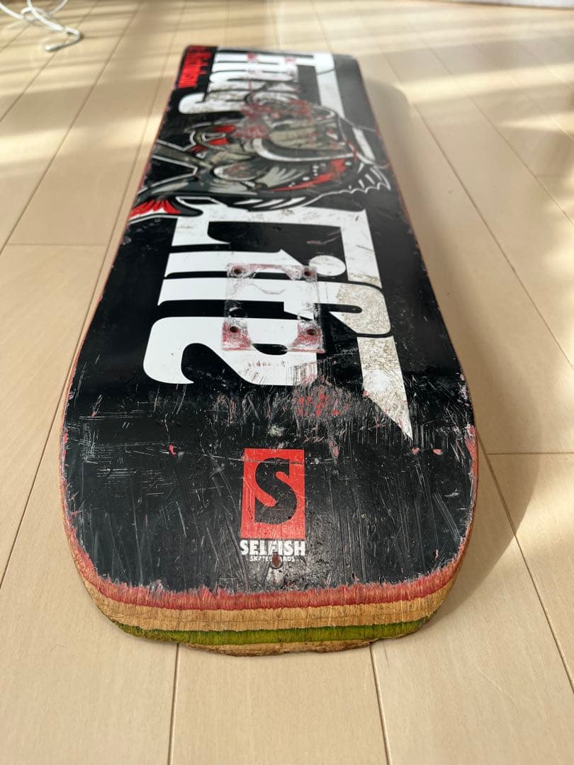 【本日限定】スケボーデッキ 板のみ 6枚セット♡車輪なし♪傷あり＊インテリア◎