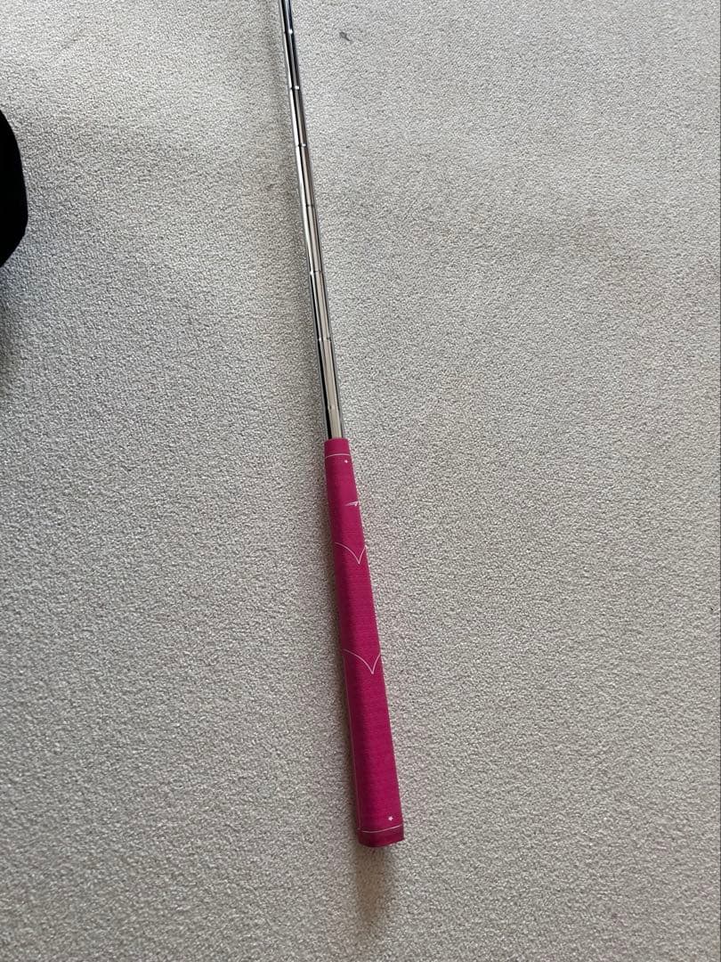 レディース ゴルフ スタンドバッグ 黒/ピンク 初心者向け