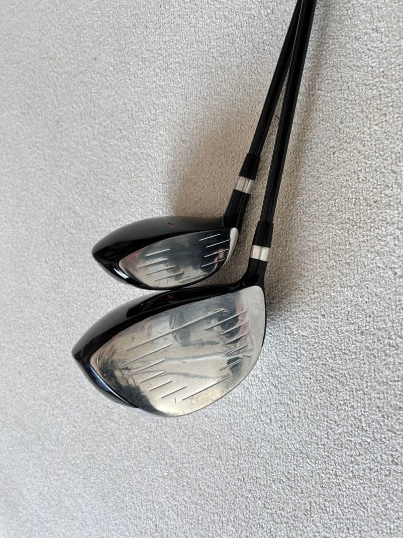 レディース ゴルフ スタンドバッグ 黒/ピンク 初心者向け