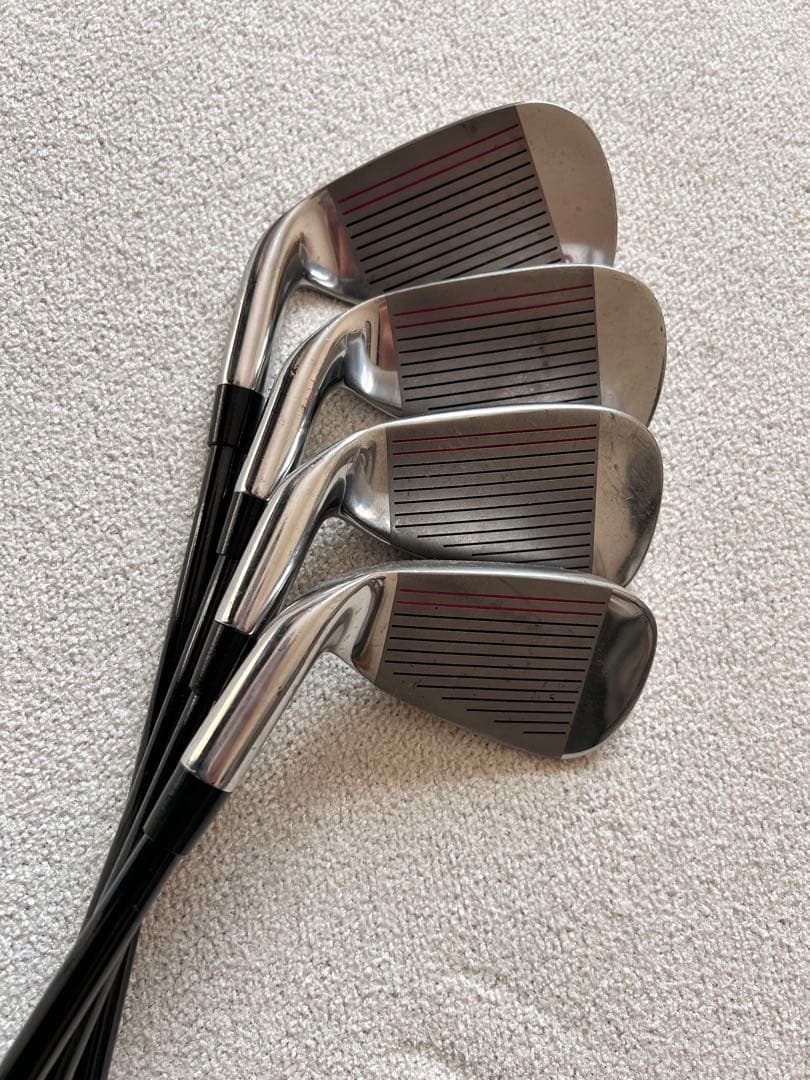 レディース ゴルフ スタンドバッグ 黒/ピンク 初心者向け