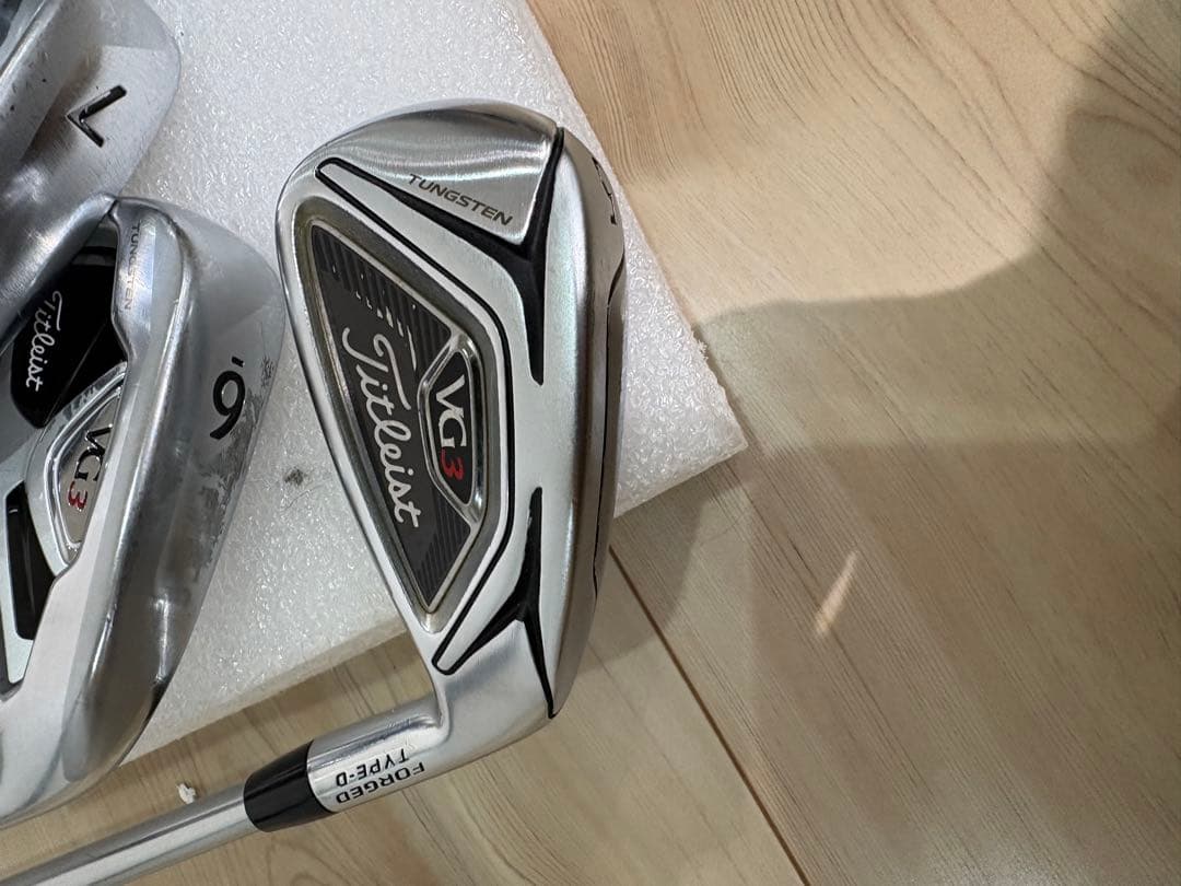タイトリスト・VG3・アイアン7本セット 5-9 P A ・S・フォージド中古品