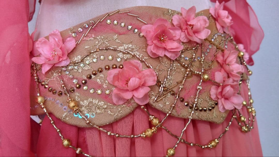 ベリーダンス衣装　ブラベルトなど6点セット