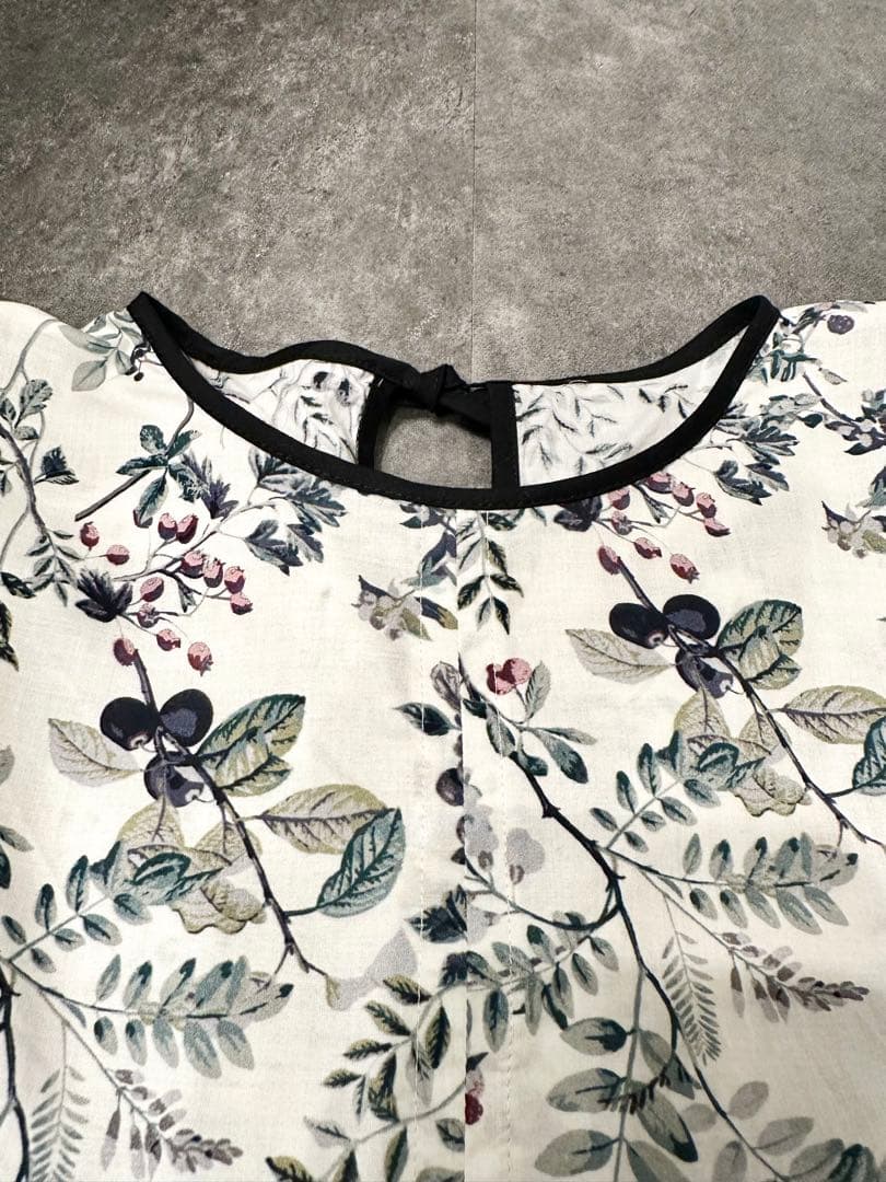 SEVENTEN セブンテン 木の実 プリント キッズ ワンピース