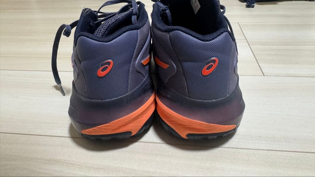 ASICS Gel resolution X グレー/オレンジ 27.5cm