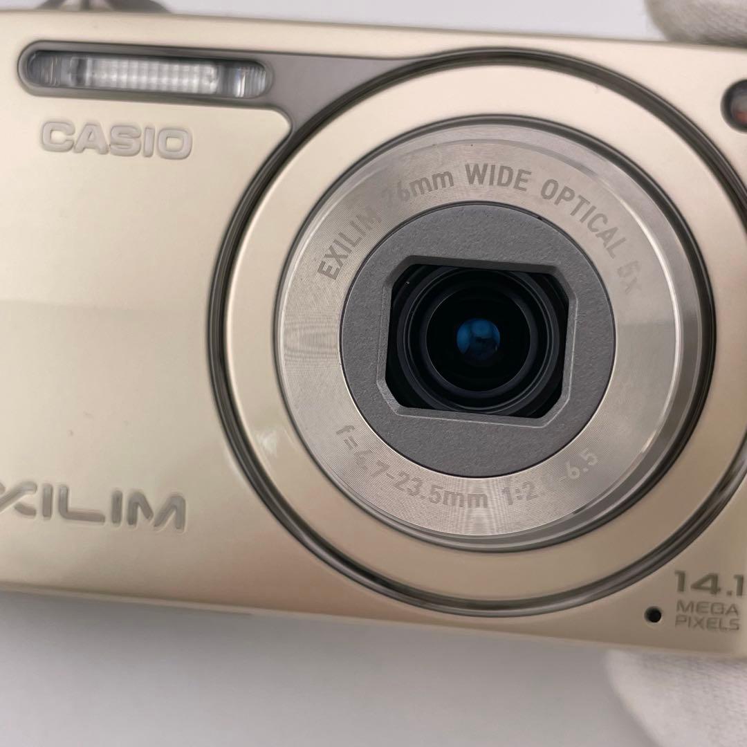 実写美⭕️外観美【動作確認済】CASIO EXILIM EX-Z2300　ゴールド