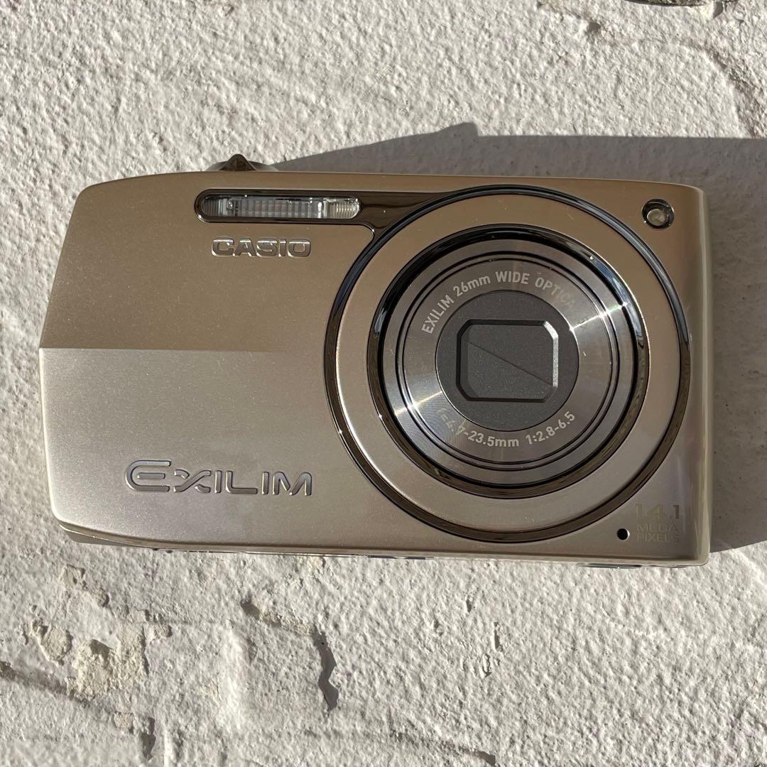実写美⭕️外観美【動作確認済】CASIO EXILIM EX-Z2300　ゴールド