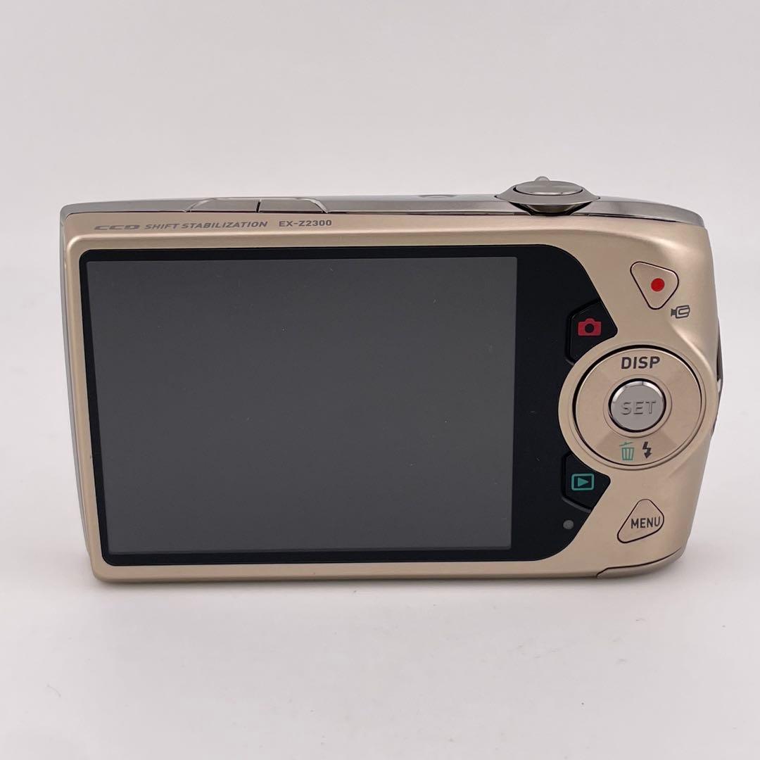 実写美⭕️外観美【動作確認済】CASIO EXILIM EX-Z2300　ゴールド