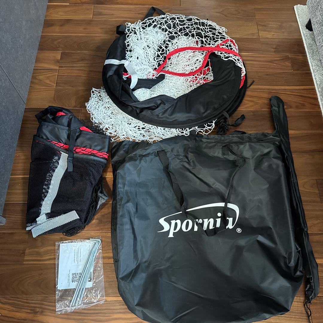 Spornia バッティングネット Mサイズ　収納バッグ付き