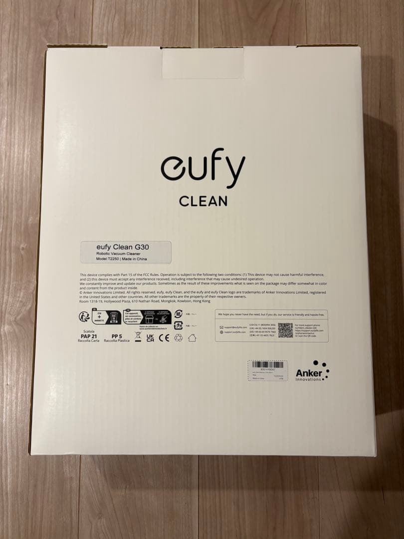 は*ー様 【美品】Eufy RoboVac G30 ホワイト【リコール対象外】