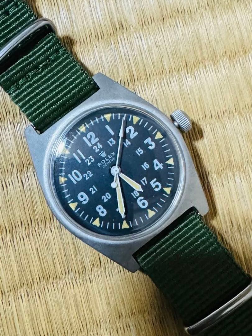 ROLEX ミリタリー 手巻き ベトナム戦争 希少モデル - メルカリ