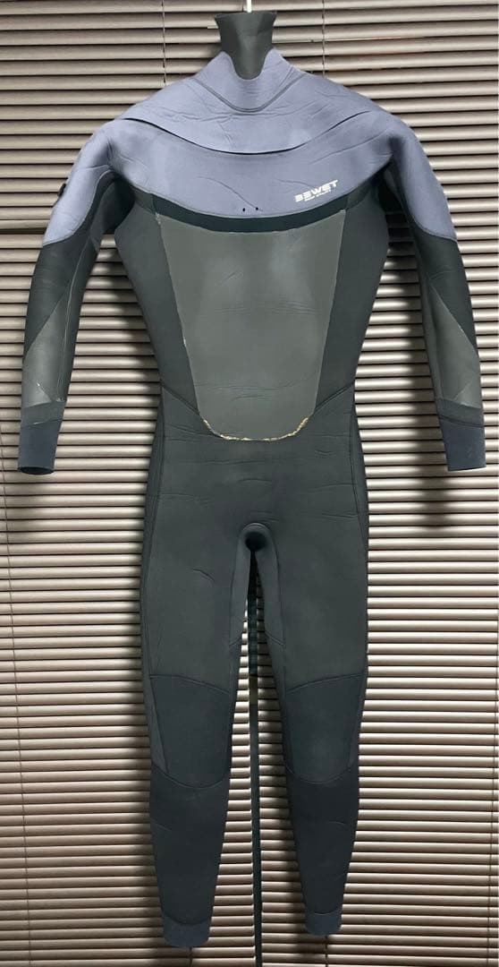 BEWET ビーウエット セミドライ フルスーツ 裏起毛 チェストジップ